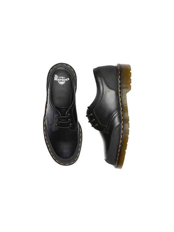 Ботинки Dr. Martens 1461 Guard Panel Leather Shoes, кожаные — изображение 4 из 4, черный