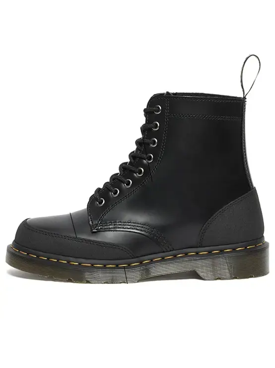 Ботинки Dr. Martens 1460 кожаные комбинированные — изображение 1 из 5, черный