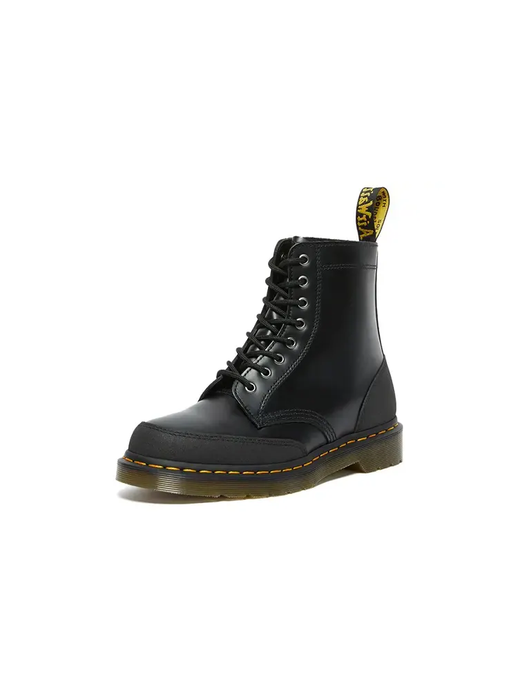 Ботинки Dr. Martens 1460 кожаные комбинированные — изображение 2 из 5, черный