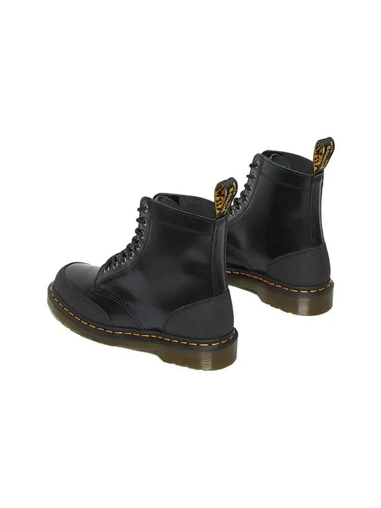 Ботинки Dr. Martens 1460 кожаные комбинированные — изображение 3 из 5, черный