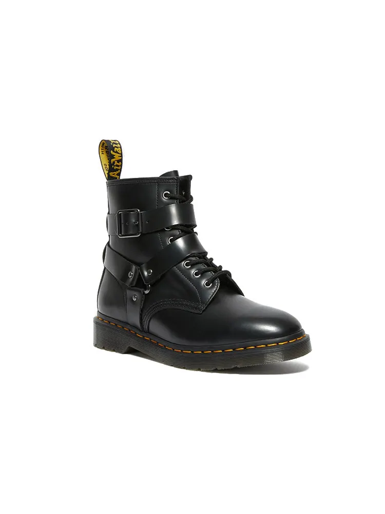 Ботинки мужские Dr. Martens Cristofor кожаные с ремешками — изображение 2 из 6, черный