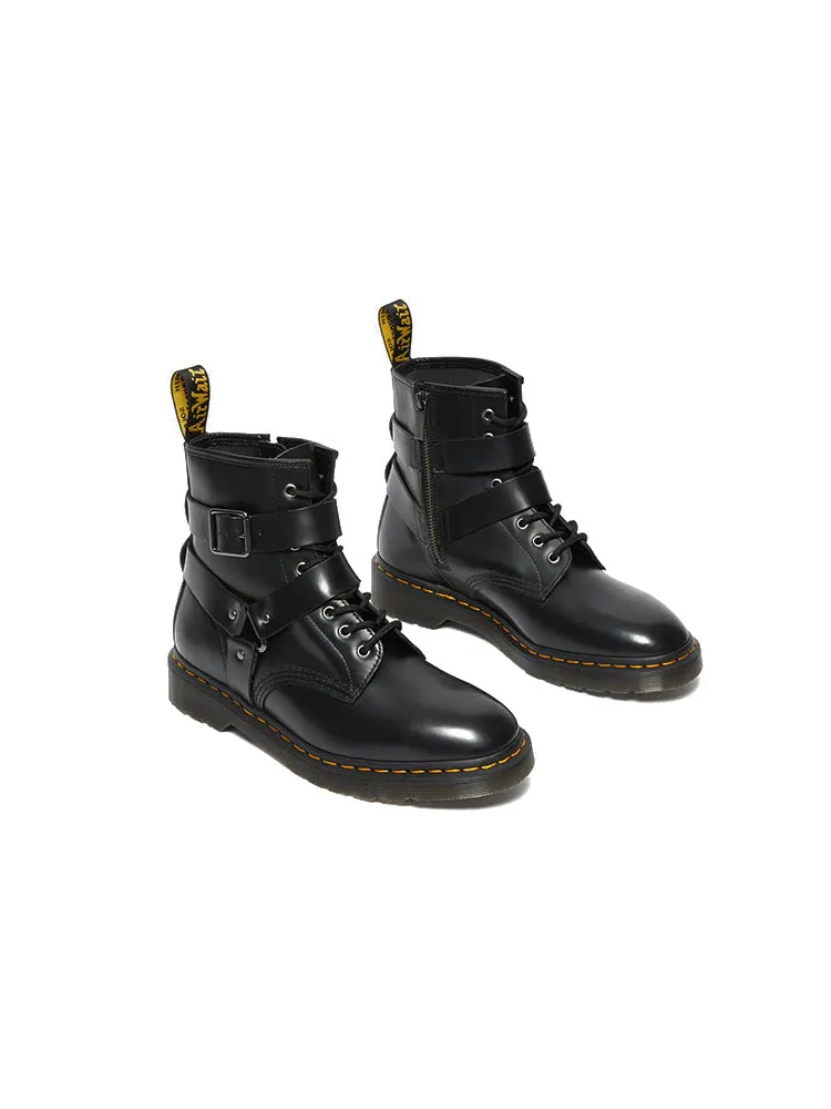 Ботинки мужские Dr. Martens Cristofor кожаные с ремешками — изображение 3 из 6, черный
