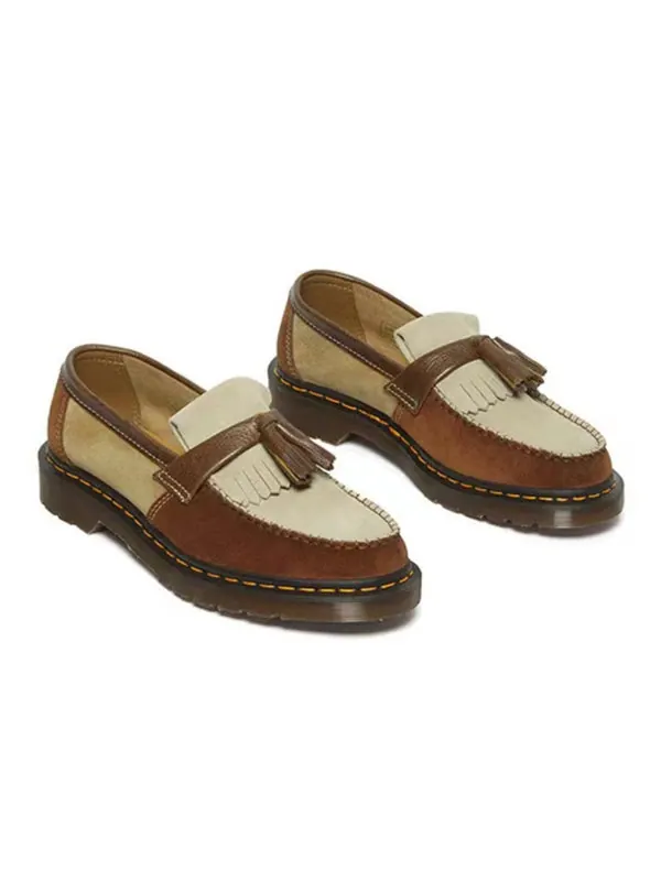 Лоферы Dr. Martens Adrian Suede Tassle Loafers — изображение 2 из 4, коричневый