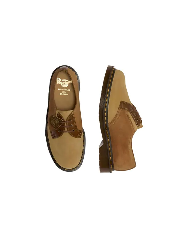 Ботинки Dr. Martens 1461 Made in England Suede Oxford — изображение 4 из 4, коричневый