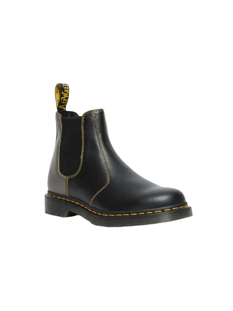 Ботинки мужские челси Dr. Martens 2976 гладкая кожа прострочка черный — изображение 2 из 4