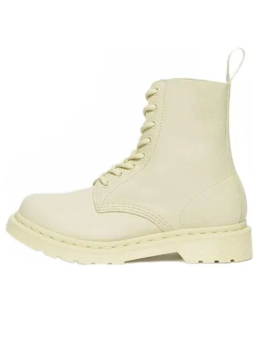 Ботинки Dr. Martens 1460 Pascal Mono Lace Up Boots — изображение 1 из 4, бежевый