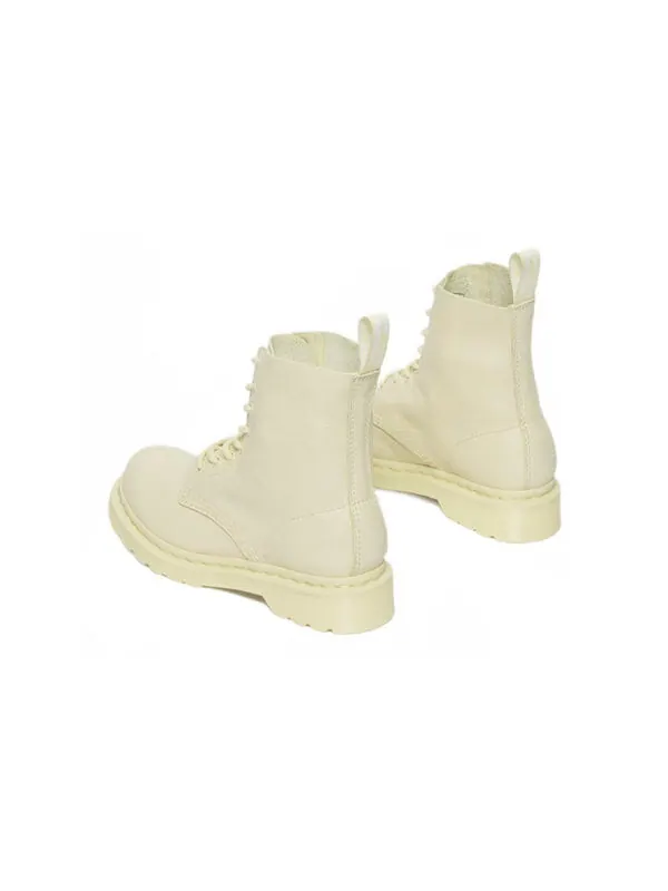 Ботинки Dr. Martens 1460 Pascal Mono Lace Up Boots — изображение 4 из 4, бежевый