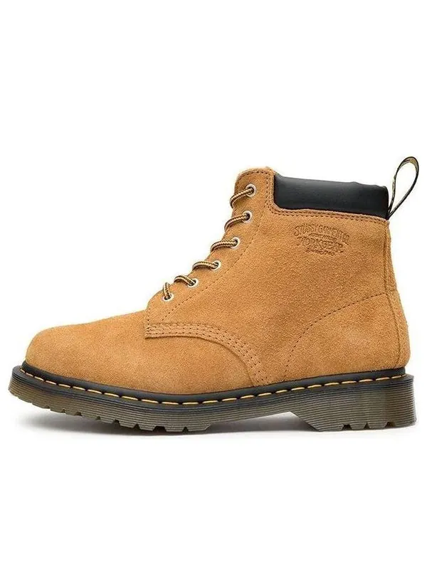 Ботинки Dr. Martens Stussy x 939 Suede Ankle Boots 'Chestnut' — изображение 1 из 4, желтый