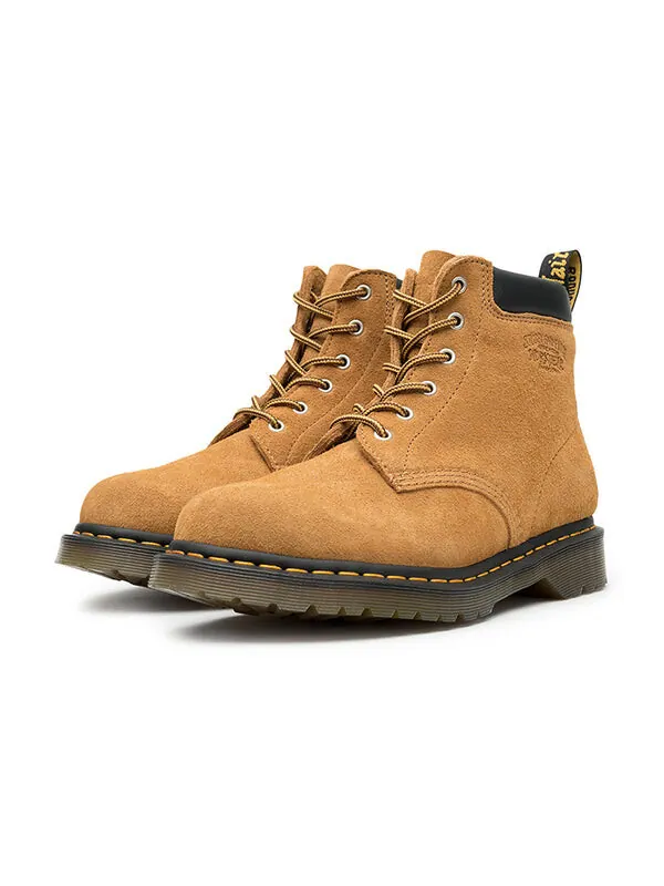 Ботинки Dr. Martens Stussy x 939 Suede Ankle Boots 'Chestnut' — изображение 3 из 4, желтый