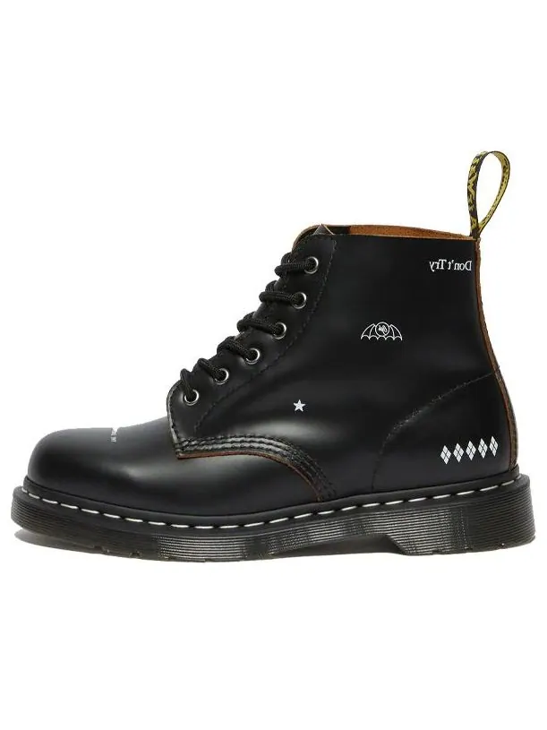 Ботинки Goodhood x Dr. Martens, кожаные — изображение 1 из 4, черный