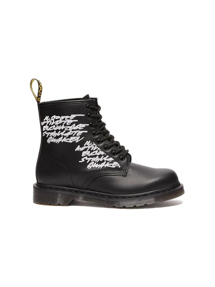 Ботинки Dr. Martens Futura Laboratories x 1460, кожаные — изображение 2 из 5, черный