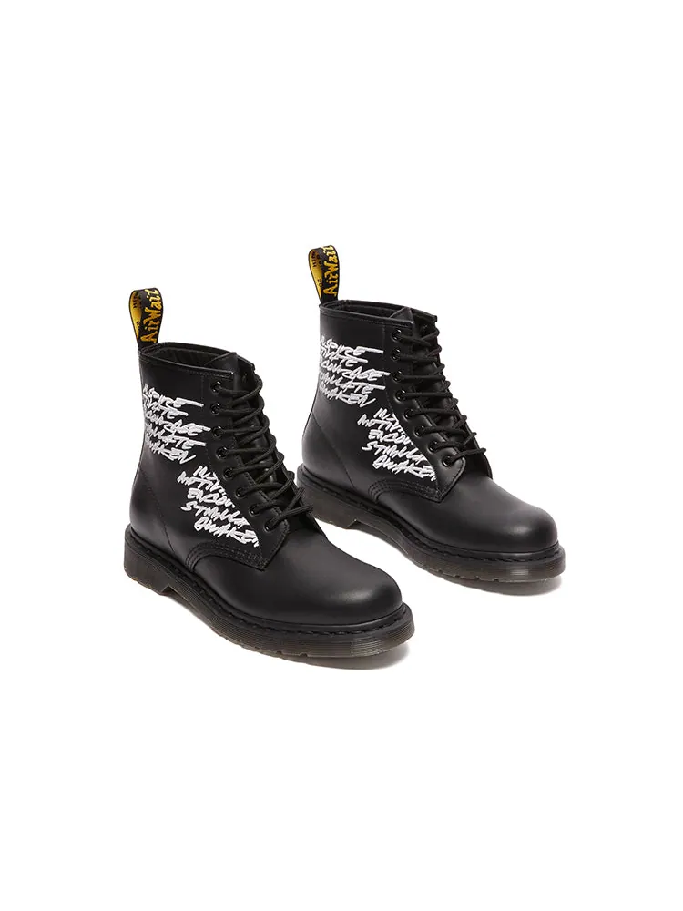 Ботинки Dr. Martens Futura Laboratories x 1460, кожаные — изображение 3 из 5, черный