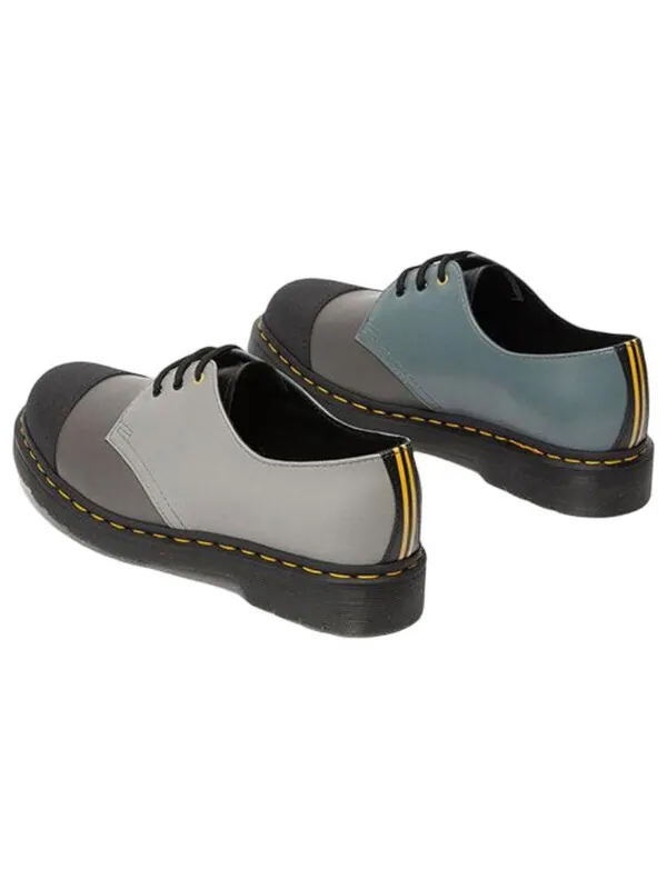 Кроссовки Dr. Martens 1461 3-eye oxford shoes — изображение 3 из 4, темный серый/черный