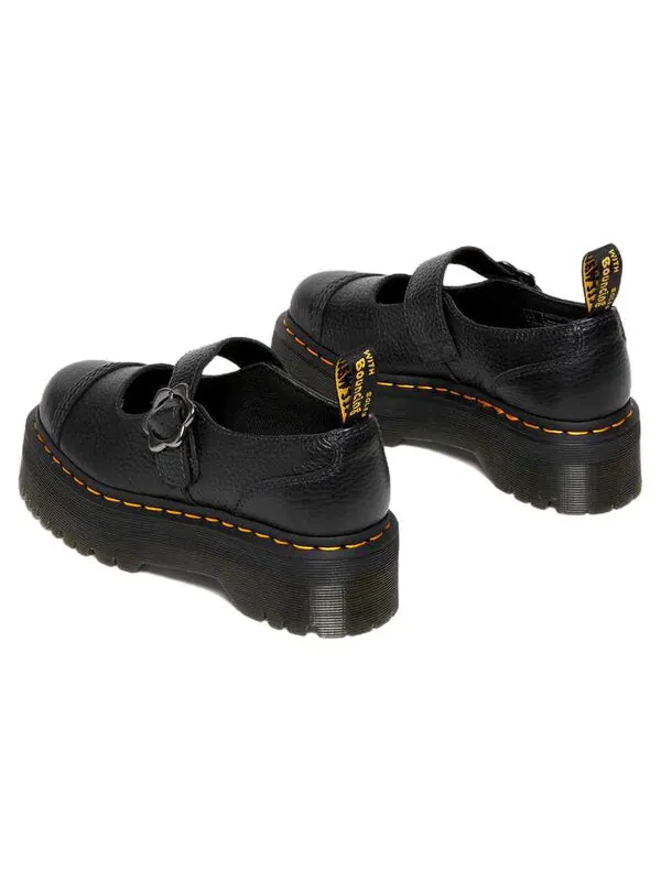 Кроссовки Dr. Martens flower buckle — изображение 3 из 4, черный