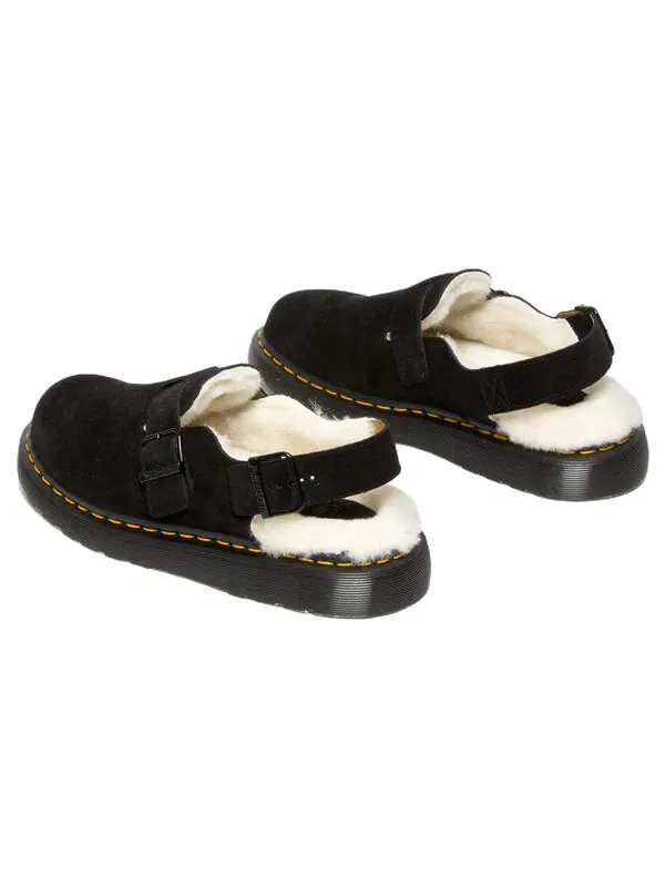 Сандалии Dr. Martens Jorge Shearling Slingback Mule — изображение 4 из 4, черный