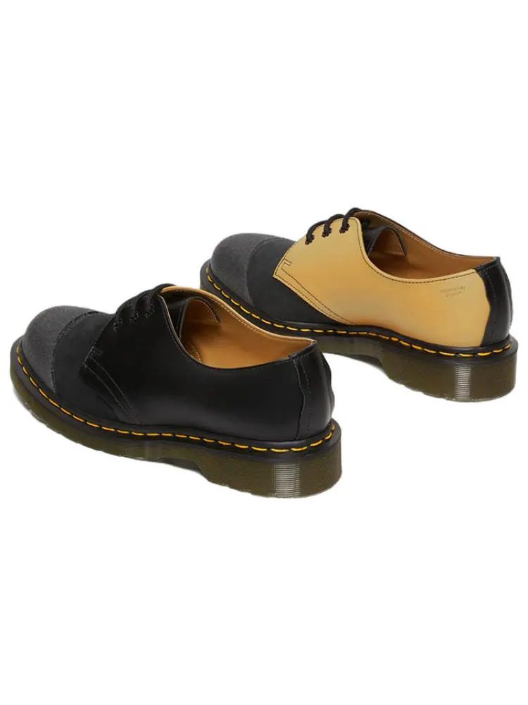 Ботинки Dr. Martens 1461 Reverse Black Tan — изображение 5 из 6, черный/бежевый