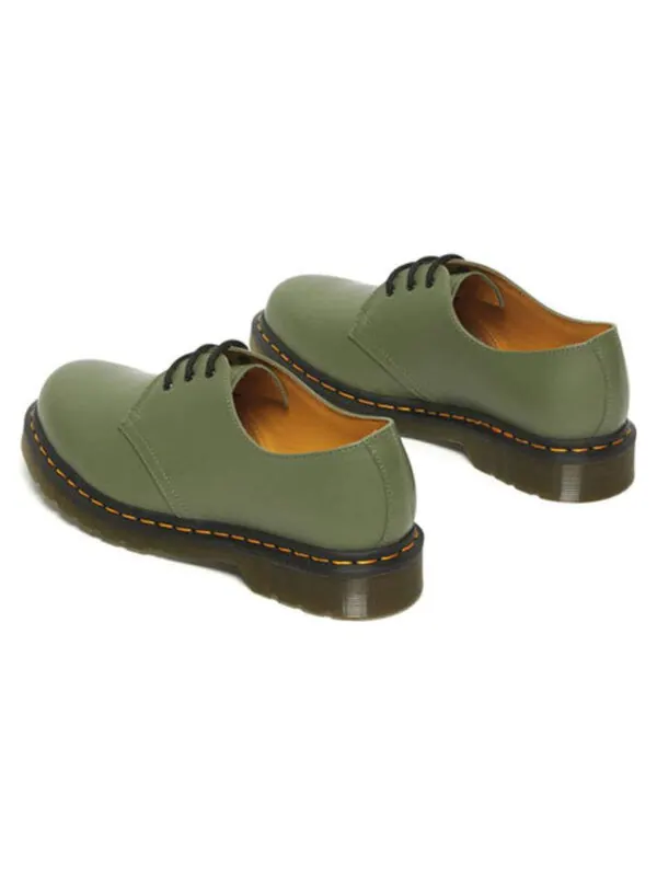Кроссовки Dr. Martens 1461 Smooth Leather Oxford, кожаные оксфорды — изображение 4 из 4, хаки/зеленый