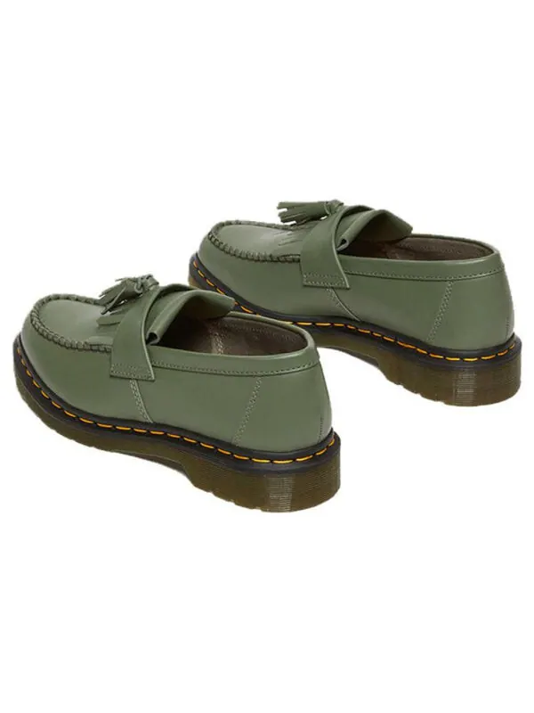 Лоферы Dr. Martens Adrian YS, кожаные — изображение 4 из 4, хаки зеленый
