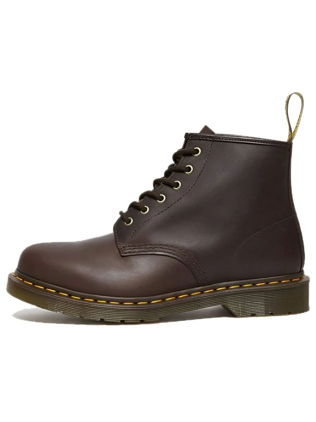 Ботинки мужские Dr. Martens 101 Crazy Horse кожаные — изображение 1 из 4, коричневый
