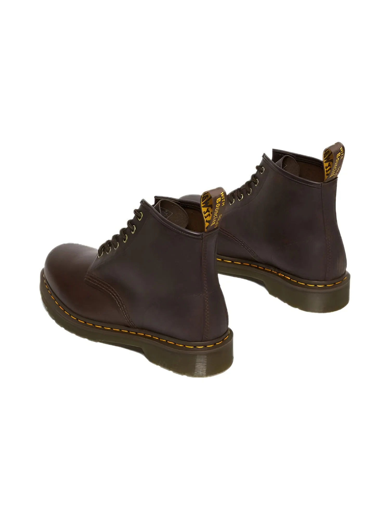 Ботинки мужские Dr. Martens 101 Crazy Horse кожаные — изображение 3 из 4, коричневый