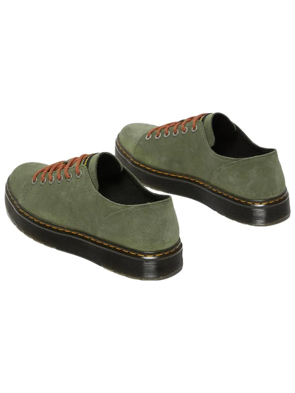 Ботинки Dr. Martens Dante замшевые — изображение 4 из 5, хаки зеленый