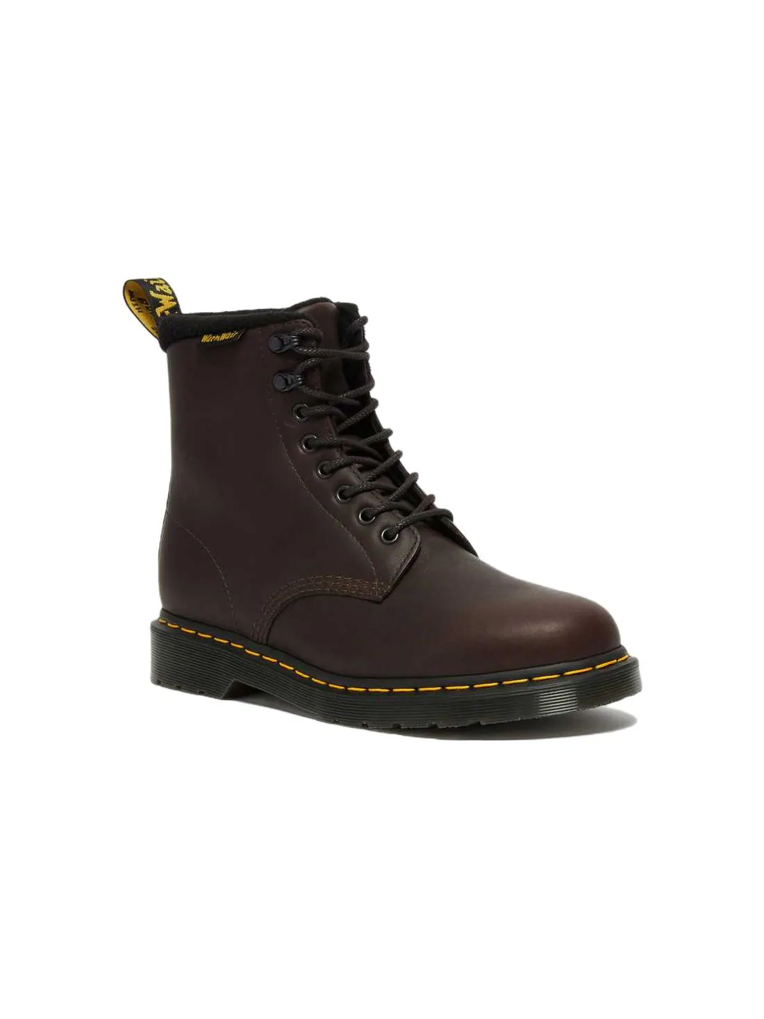 Ботинки Dr. Martens 1460 Pascal Warmwair кожаные — изображение 2 из 6, темно-коричневый