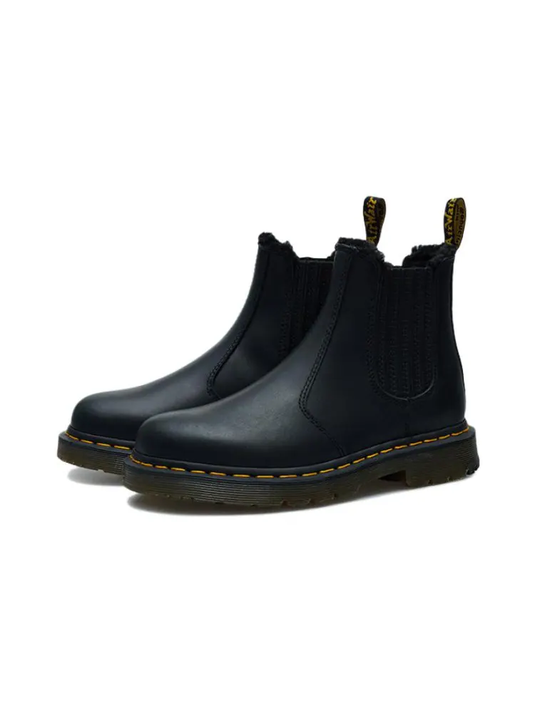 Ботинки челси Dr. Martens 2976 кожаные Wintergrip — изображение 2 из 5, черный