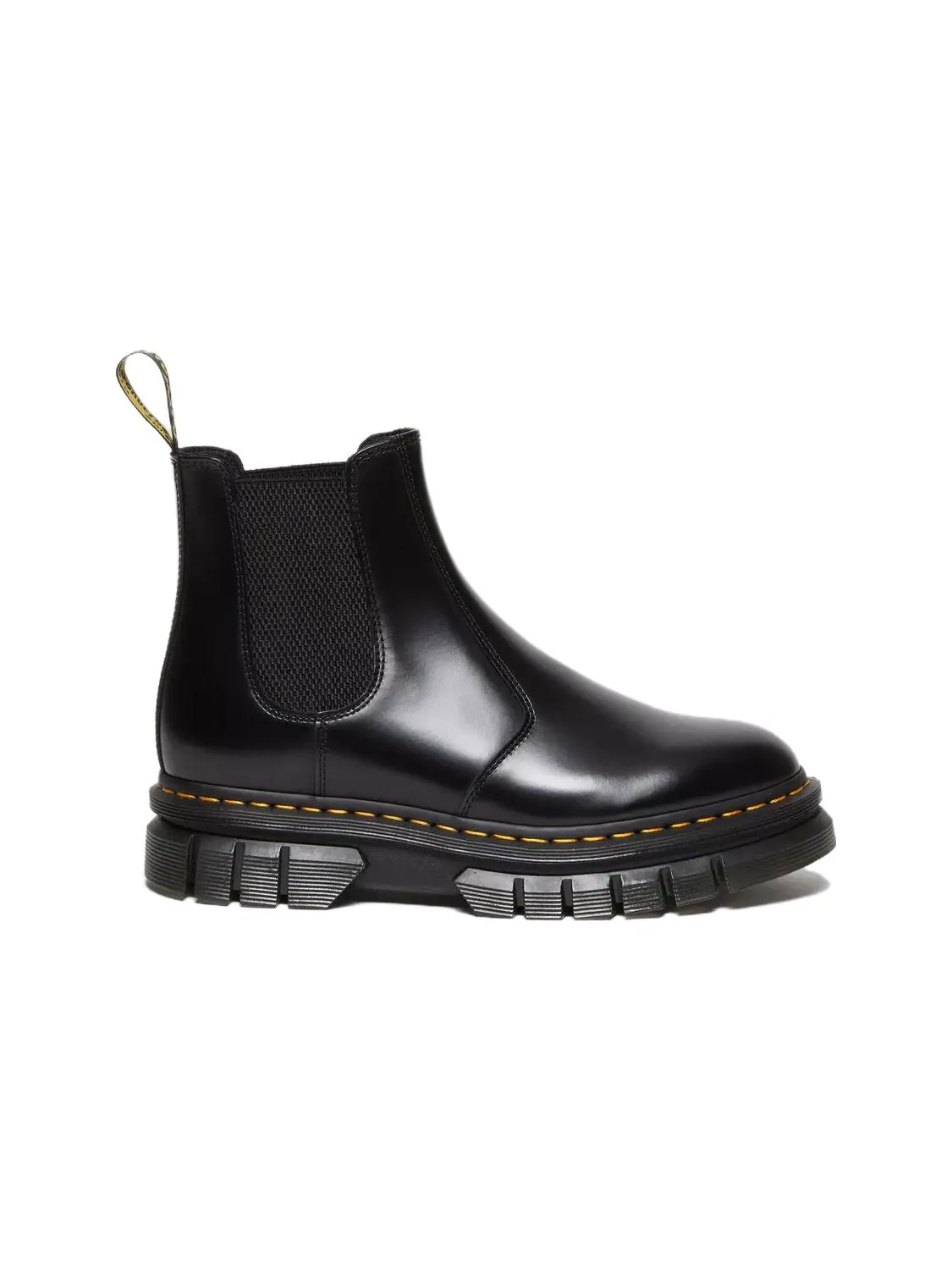 Ботинки мужские челси Dr. Martens Rikard, гладкая кожа, толстая подошва — изображение 2 из 6, черный
