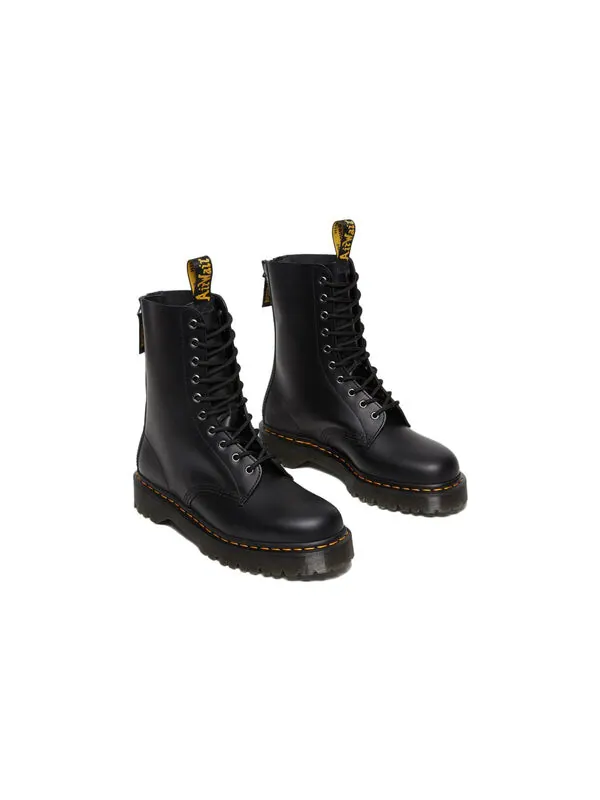 Ботинки Dr. Martens 1490 hi bex zip leather boots, кожаные — изображение 4 из 4, черный