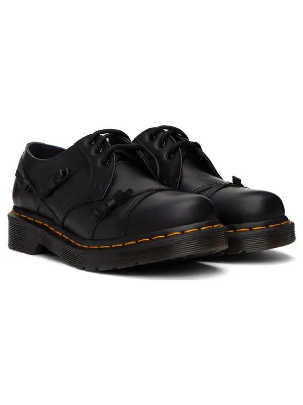 Кроссовки Dr. Martens 1461 bow smooth leather oxford shoes, гладкая кожа — изображение 3 из 4, черный