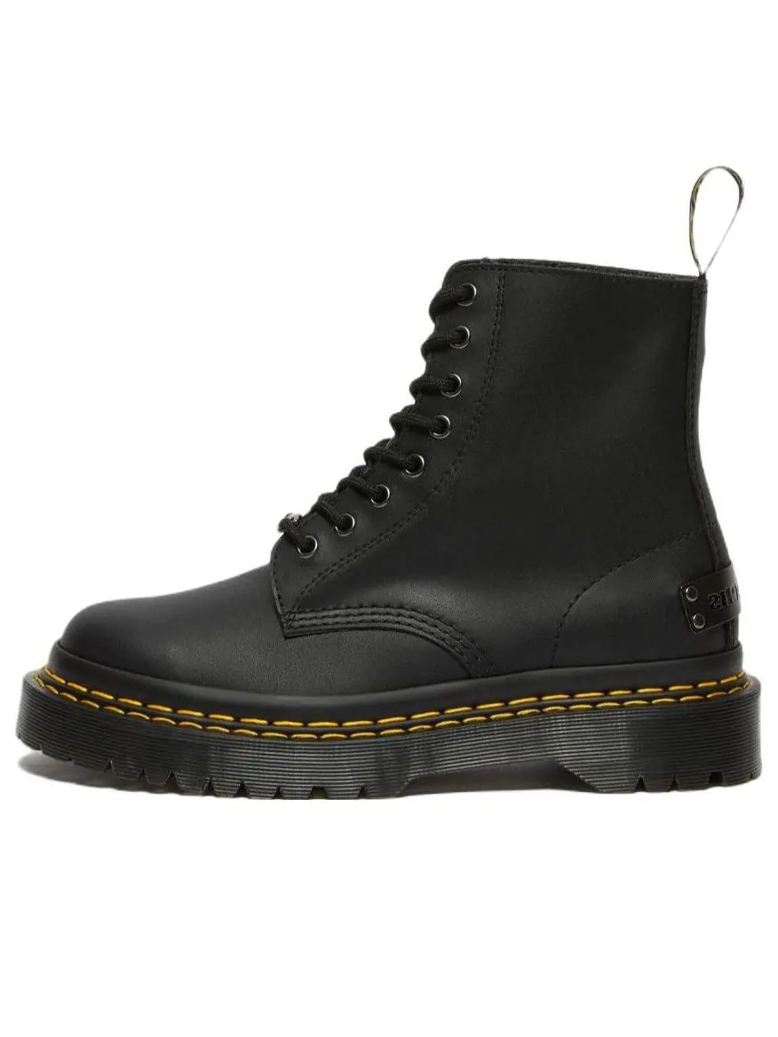 Ботинки мужские Dr. Martens 1460 Bex кожаные, двойная строчка — изображение 1 из 6, черный