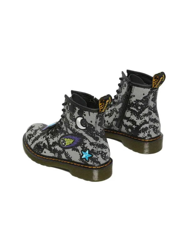 Ботинки Dr. Martens 1460 Lace Up Boots, кожаные — изображение 3 из 3, черный/серый/синий
