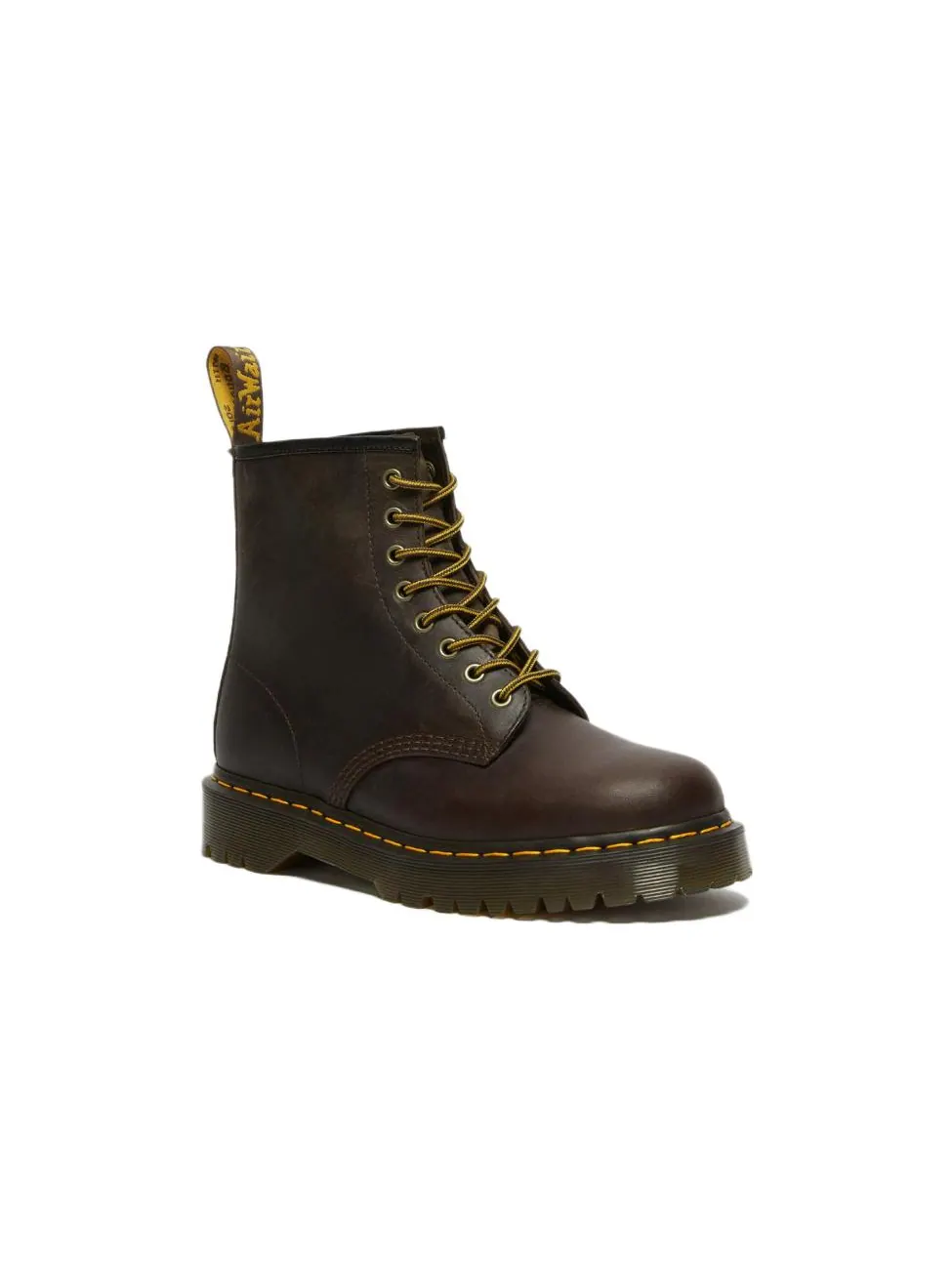 Ботинки Dr. Martens 1460 Bex Crazy Horse кожаные — изображение 2 из 5, коричневый