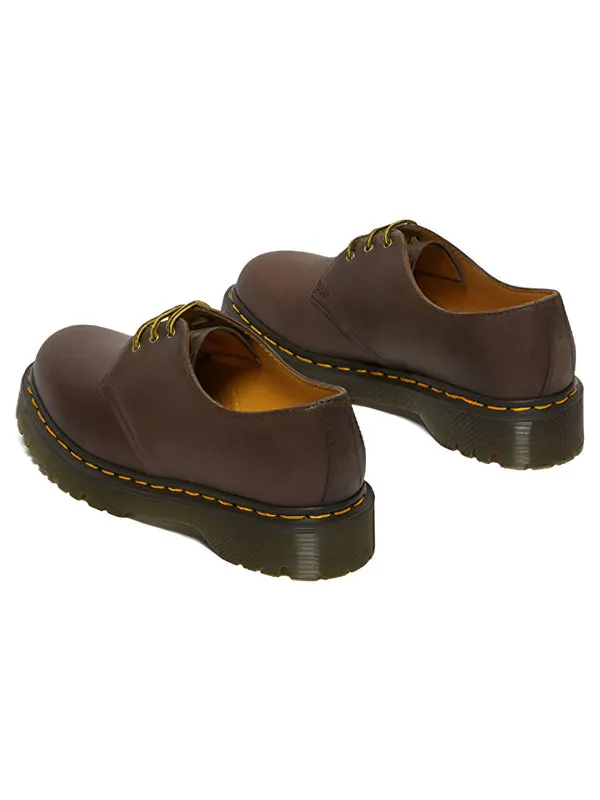 Кроссовки Dr. Martens 1461 Bex 3-Eye, кожаные — изображение 2 из 3, коричневый