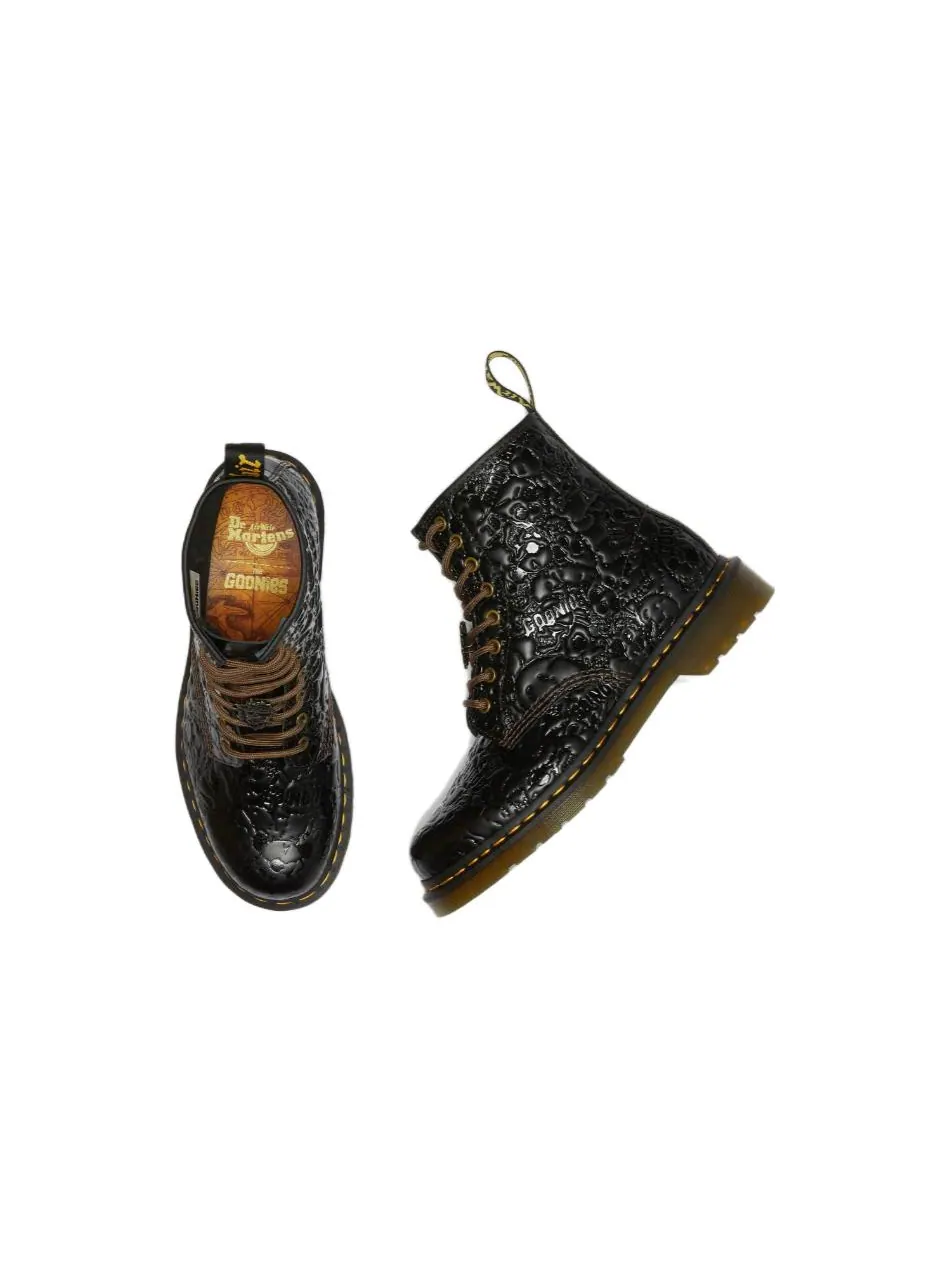 Ботинки Dr. Martens 1460 x Warner Bros Goonies, кожаные — изображение 4 из 5, черный
