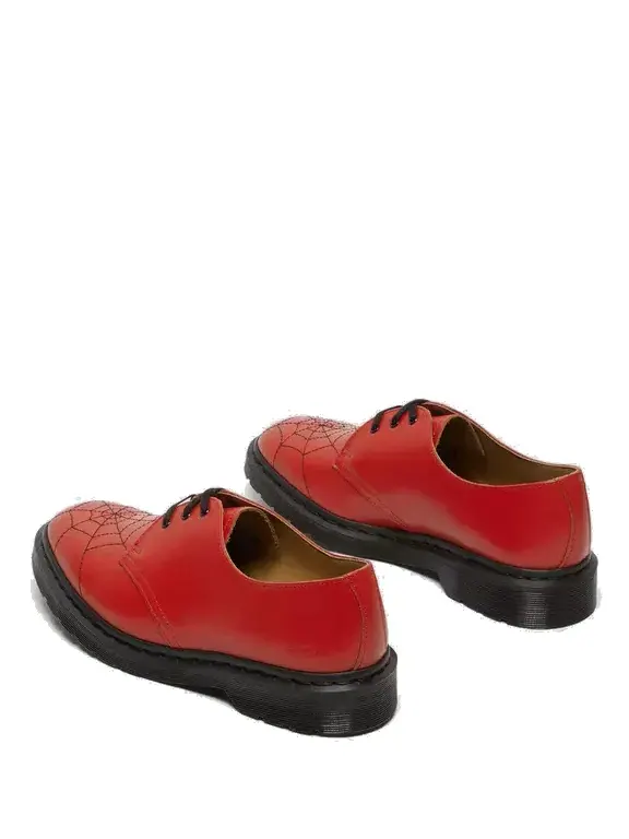 Ботинки Dr. Martens 1461 Spiderweb — изображение 3 из 5, красный