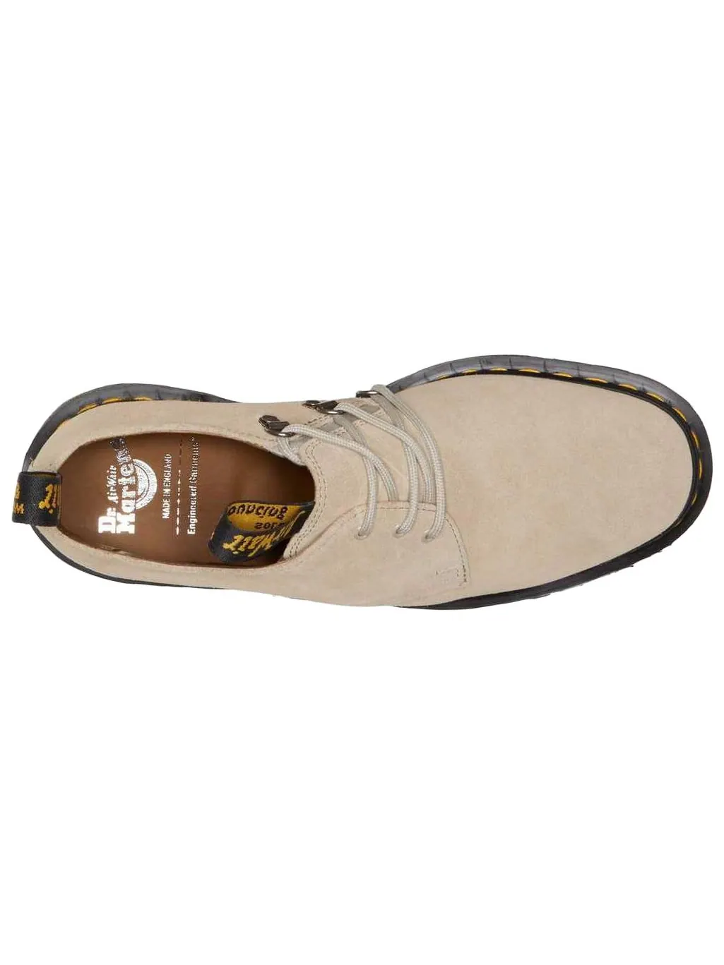Кроссовки Dr. Martens x Engineered Garments 1461 'Milkshake Suede', низкие, кремовые — изображение 5 из 7, бежевый