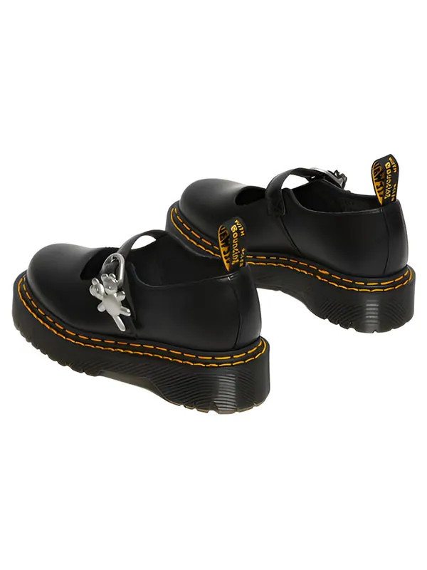 Тапочки Dr. Martens addina ds bex x heaven mj, кожаные — изображение 3 из 4, черный