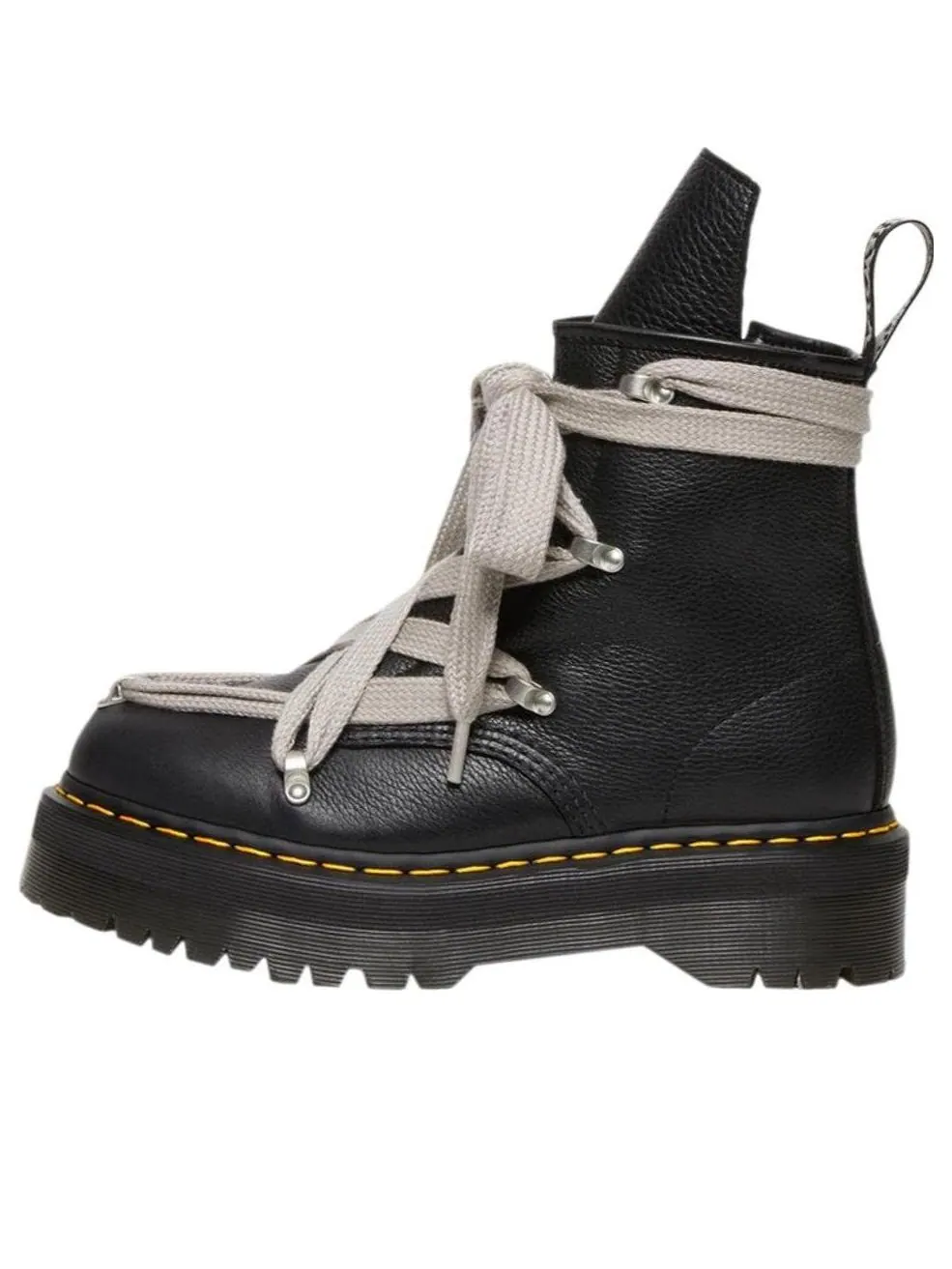 Ботинки Dr. Martens 1460 x Rick Owens Pent Leather Platform Boot 'Black Lunar' — изображение 1 из 4, черный