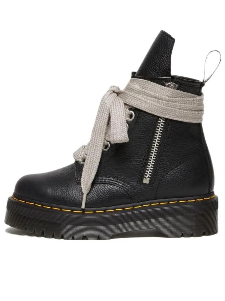 Ботинки Dr. Martens 1460 x Rick Owens, кожаные — изображение 1 из 5, черный