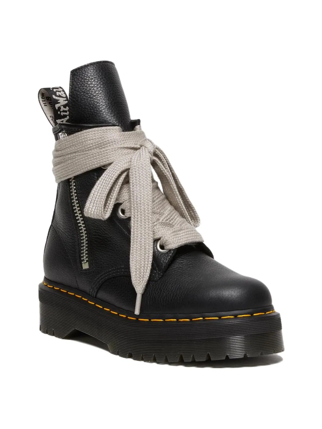 Ботинки Dr. Martens 1460 x Rick Owens, кожаные — изображение 2 из 5, черный