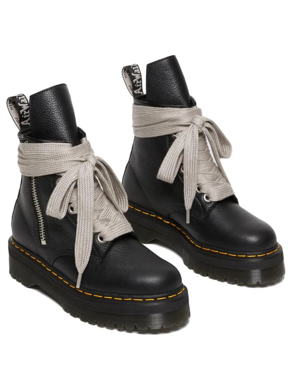 Ботинки Dr. Martens 1460 x Rick Owens, кожаные — изображение 3 из 5, черный