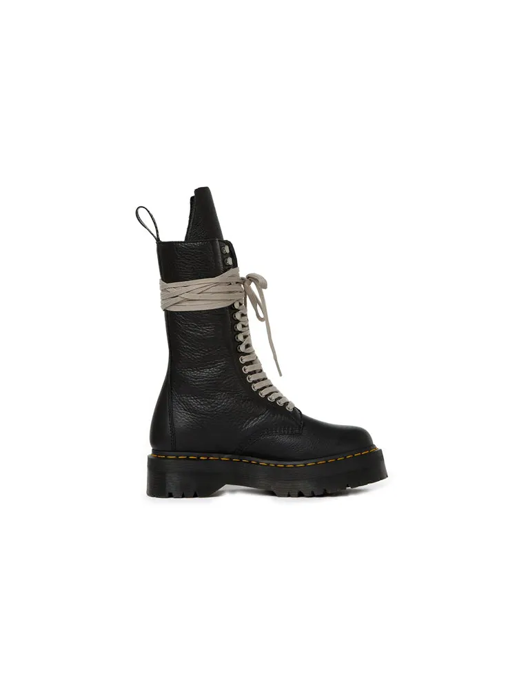 Ботинки Dr.Martens 1918 x Rick Owens высокие кожаные — изображение 2 из 4, черный