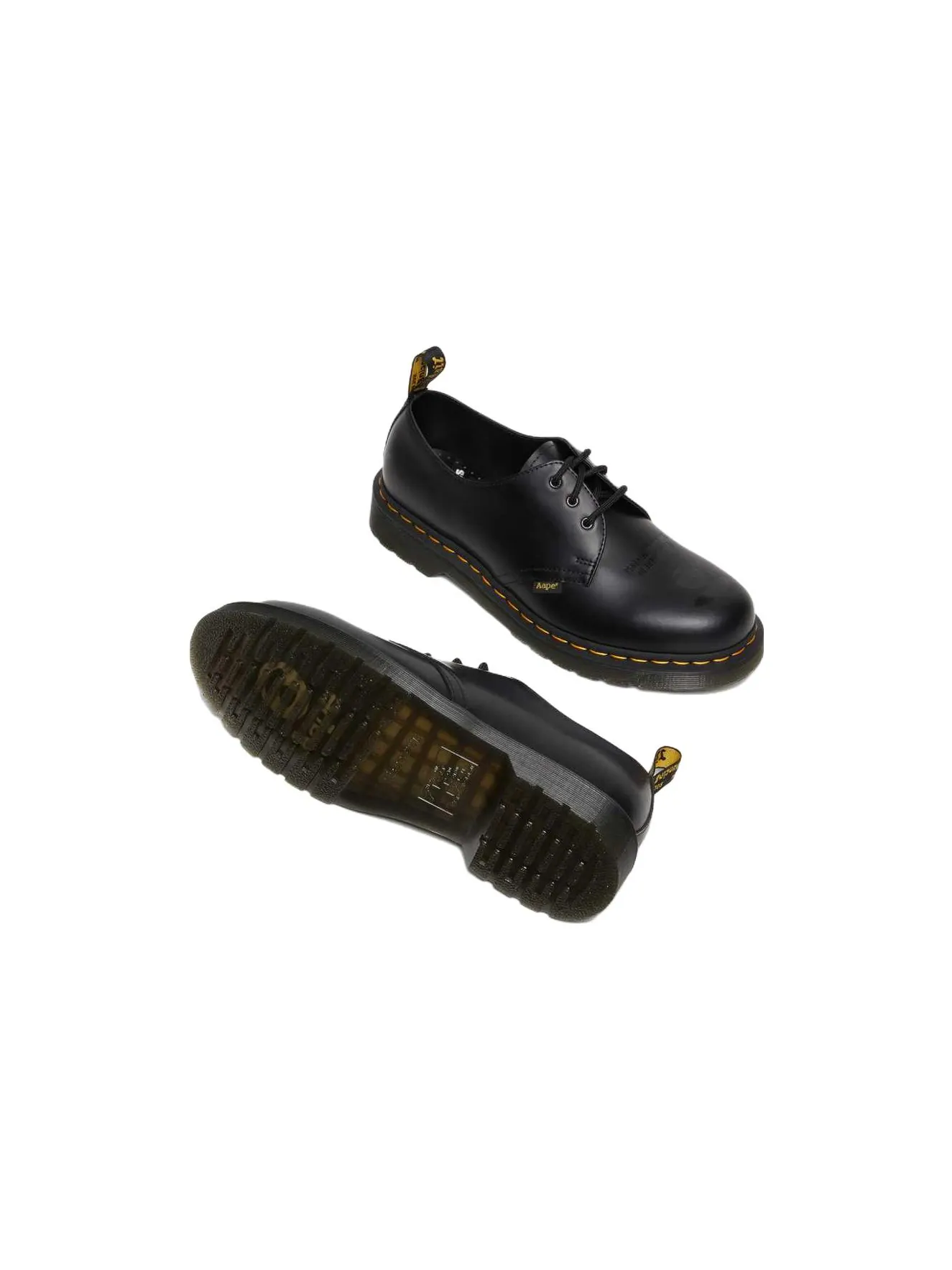 Кроссовки Dr. Martens x AAPE 1461 Smooth Leather Oxford Shoes, коллаборация с AAPE — изображение 7 из 7, черный