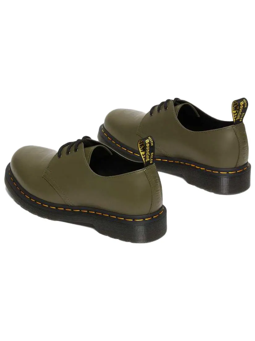 Кроссовки Dr. Martens 1461 AAPE Smooth Leather Oxford — изображение 5 из 6, оливковый зеленый