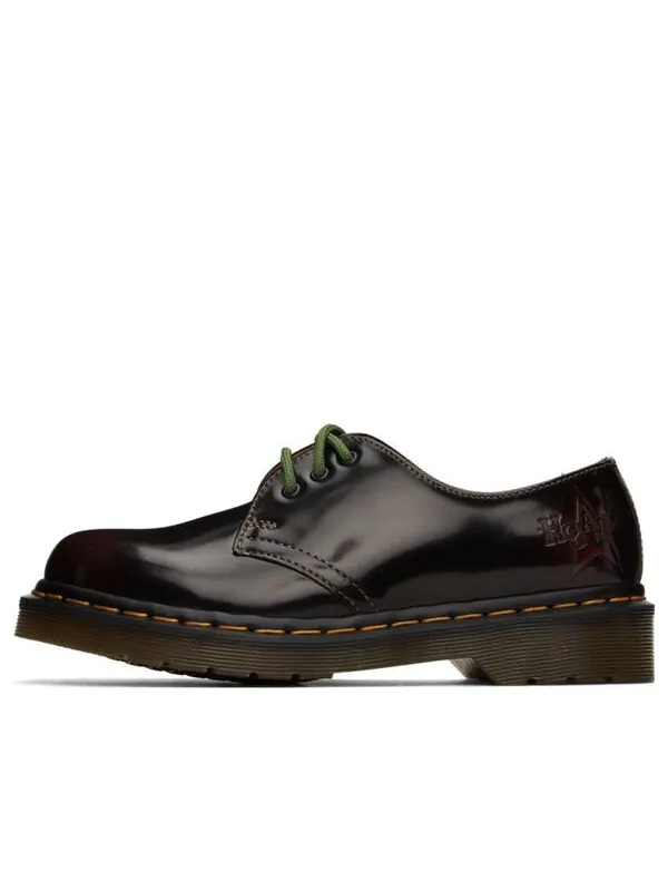 Кроссовки Dr. Martens x The Clash 1461 Cherry Red, кожаные — изображение 1 из 4, красный