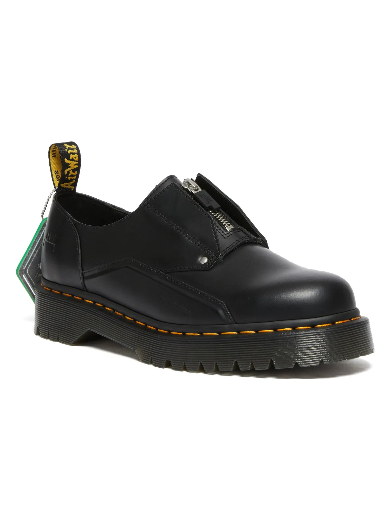 Кроссовки Dr. Martens x A-COLD-WALL* 1461 Bex Leather Shoes, кожаные — изображение 2 из 5, черный