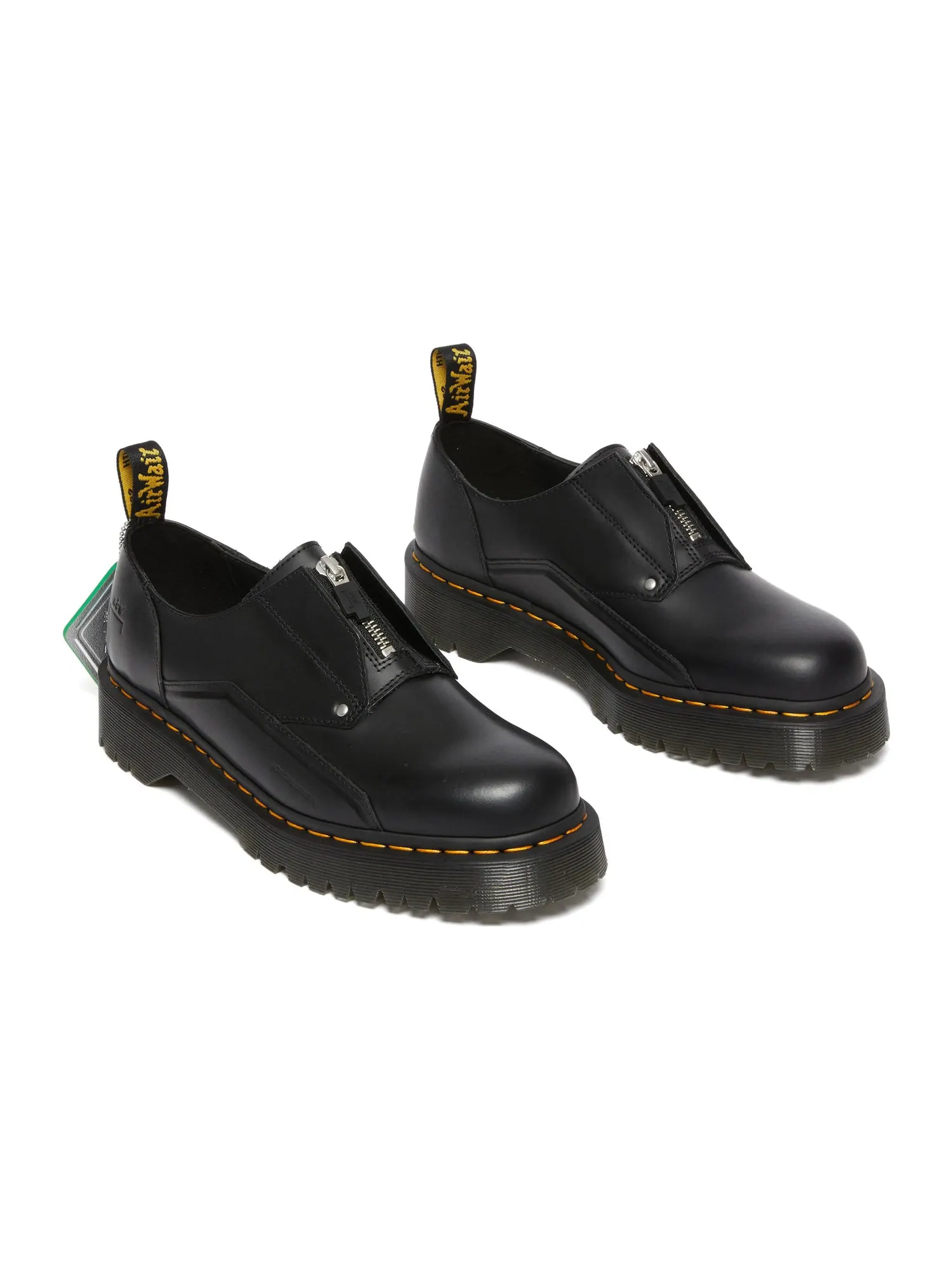 Кроссовки Dr. Martens x A-COLD-WALL* 1461 Bex Leather Shoes, кожаные — изображение 3 из 5, черный