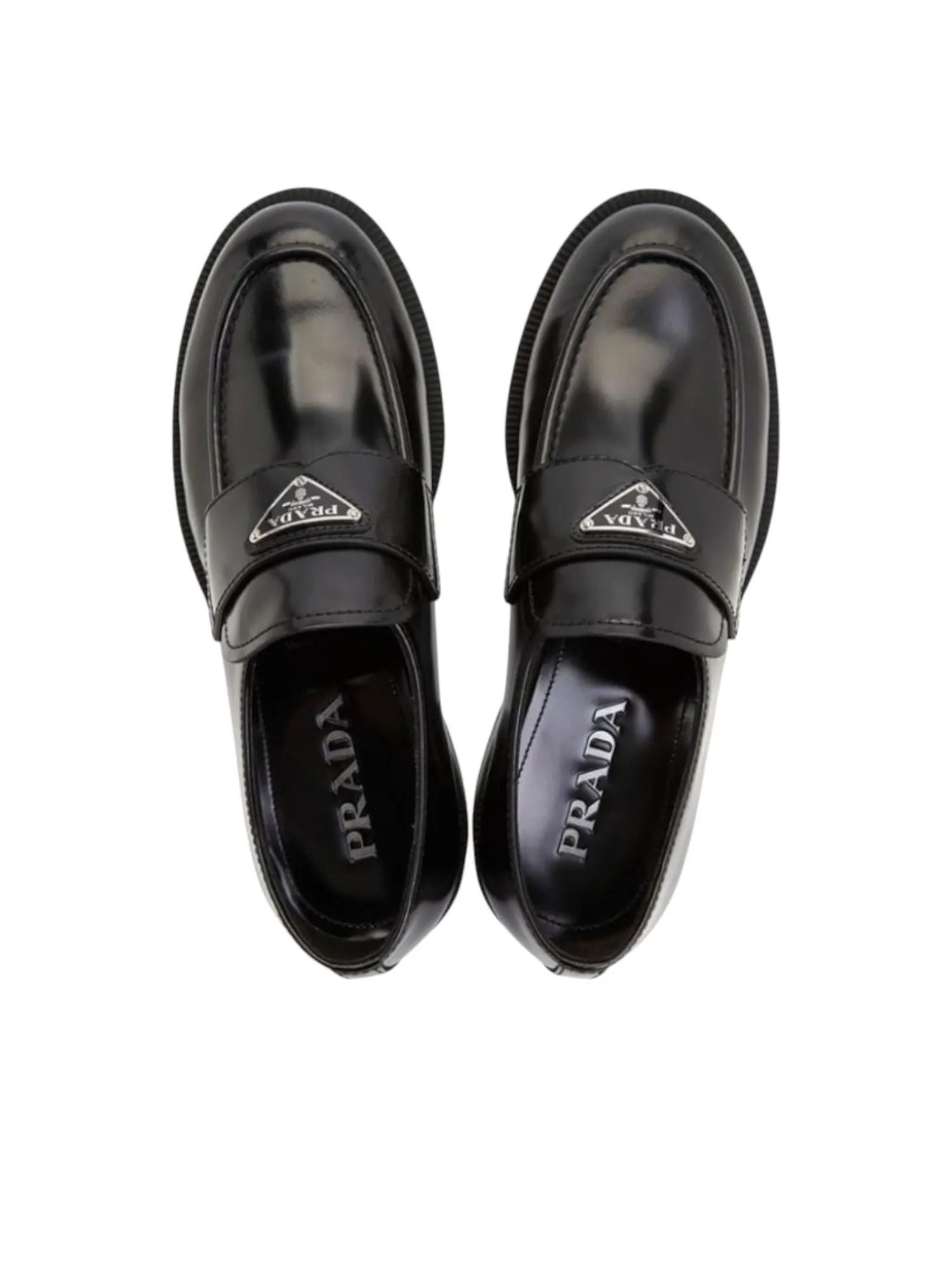 Лоферы Prada — изображение 3 из 6, черный