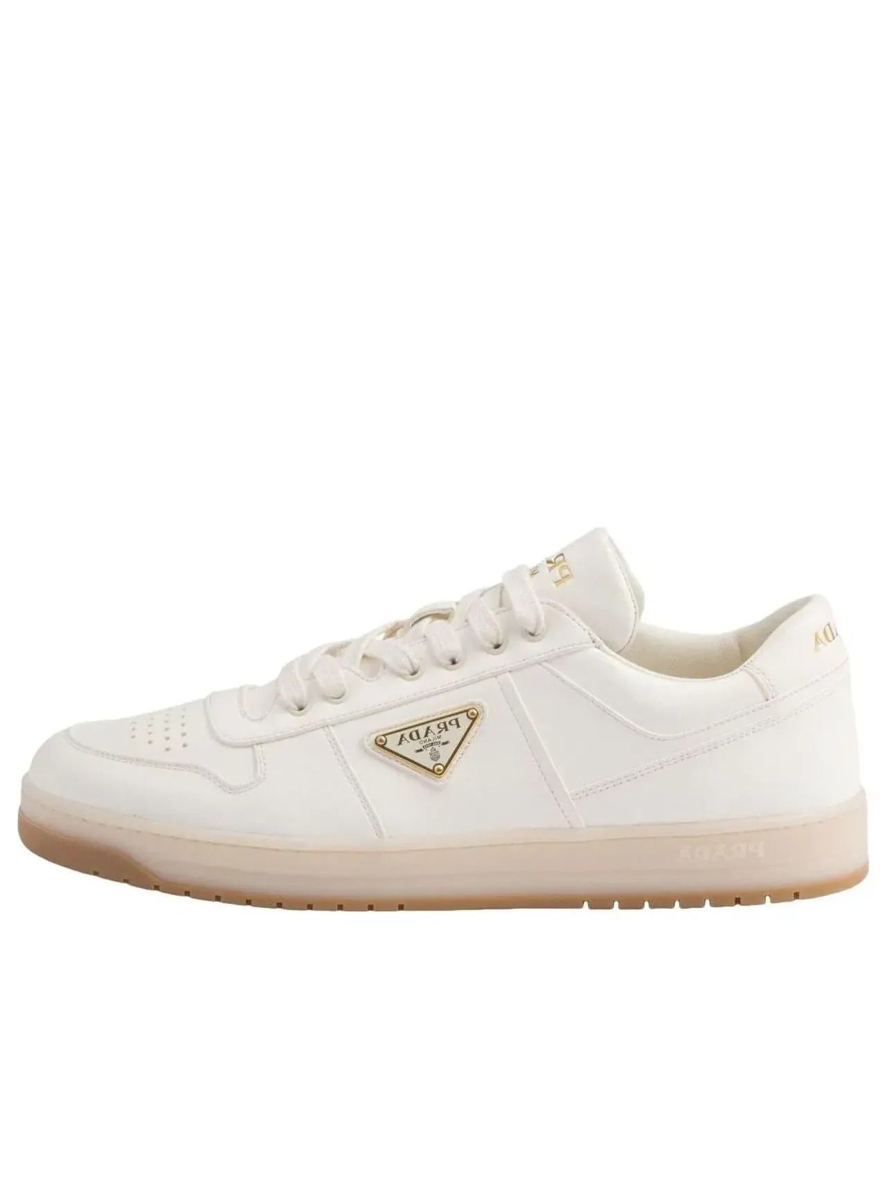 Кроссовки PRADA SS26 Downtown из кожи наппа